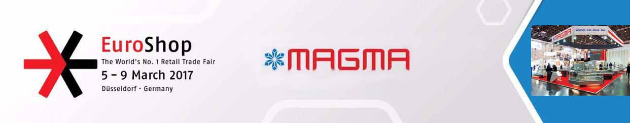 MAGMA presented its new products at the EuroShop 2017 expo